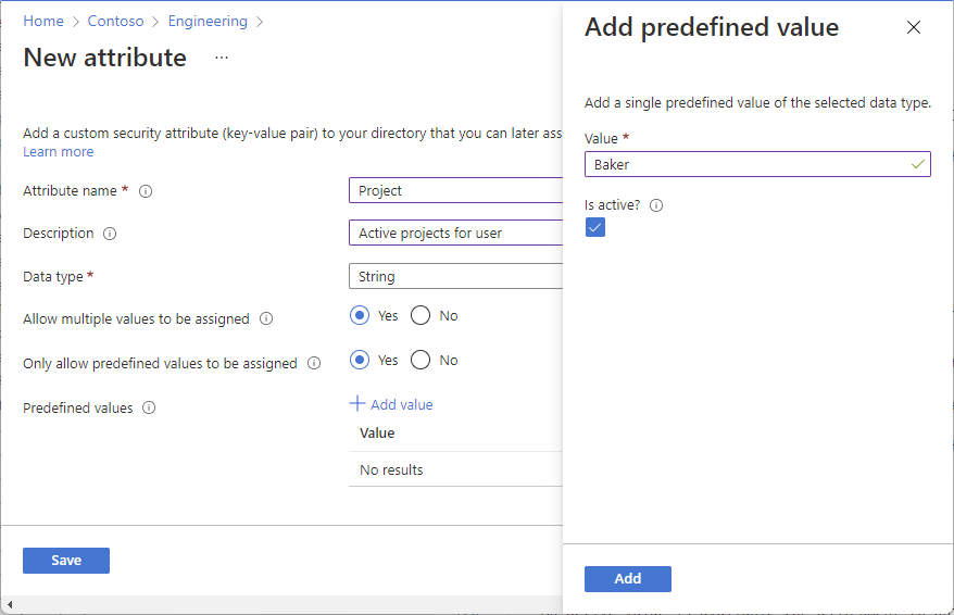 Creation of new attributes in Entra ID