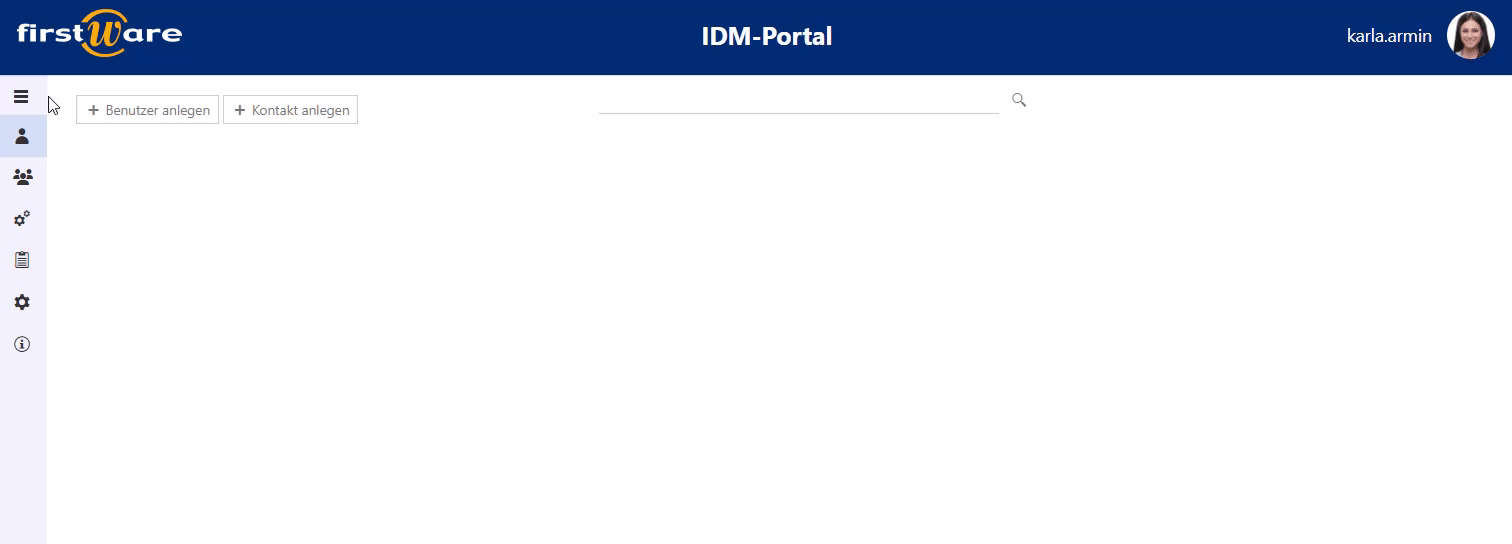 Identity Management mit IDM-Portal