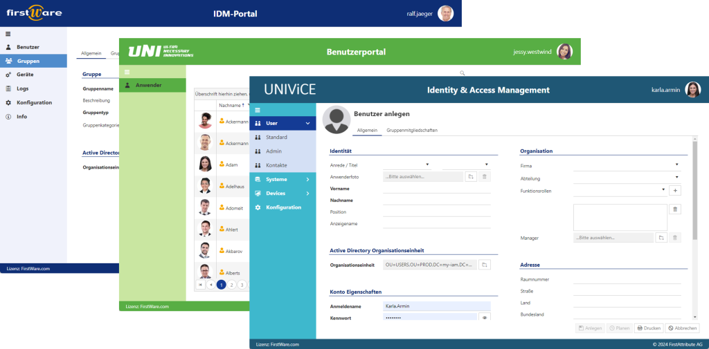 Kundenindividuelles Identity Management mit dem IDM-Portal