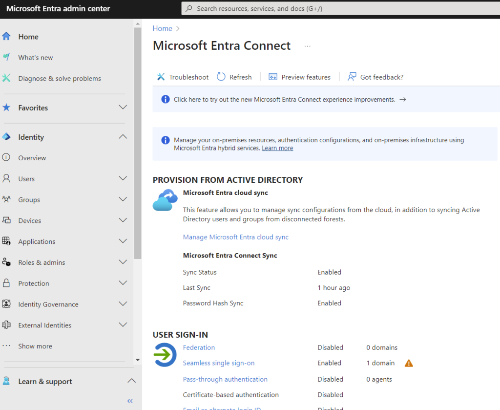 Microsoft Entra Connect