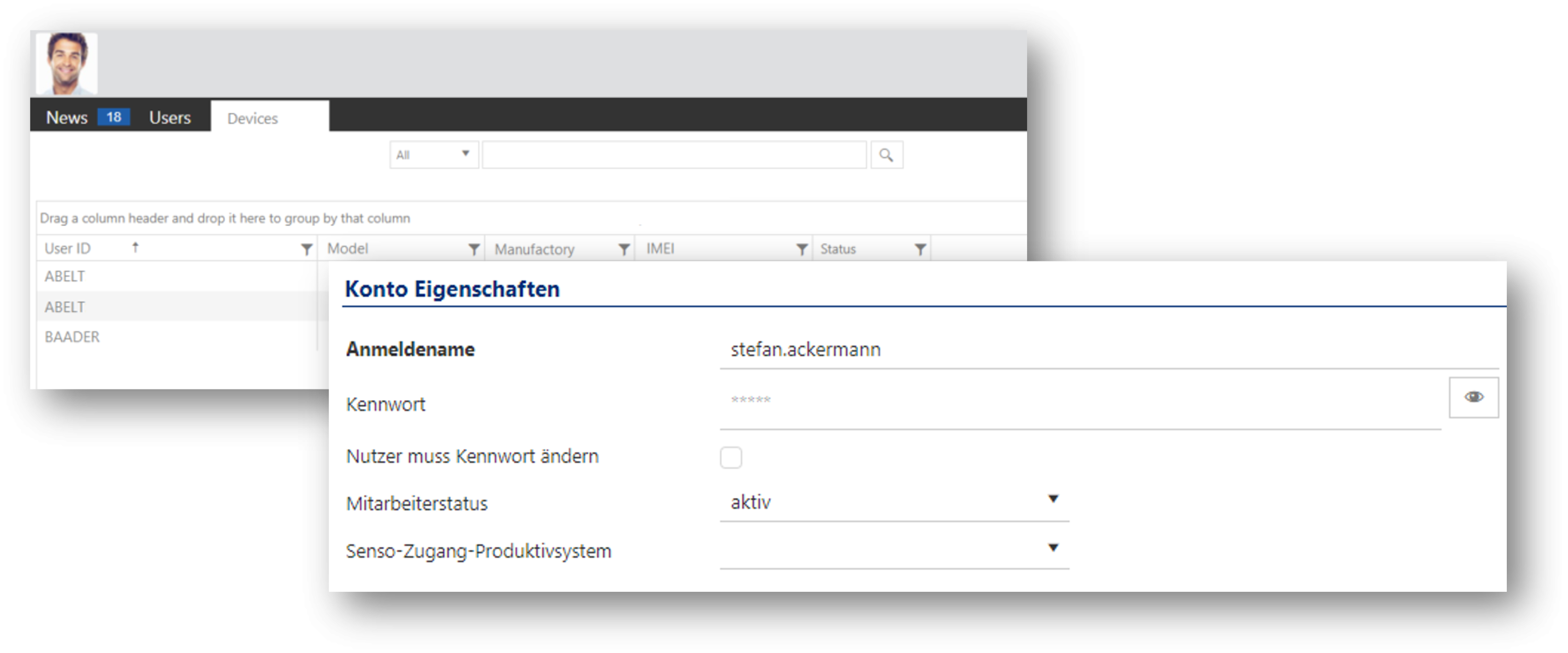 Manage Intune Devices with the IDM-Portal