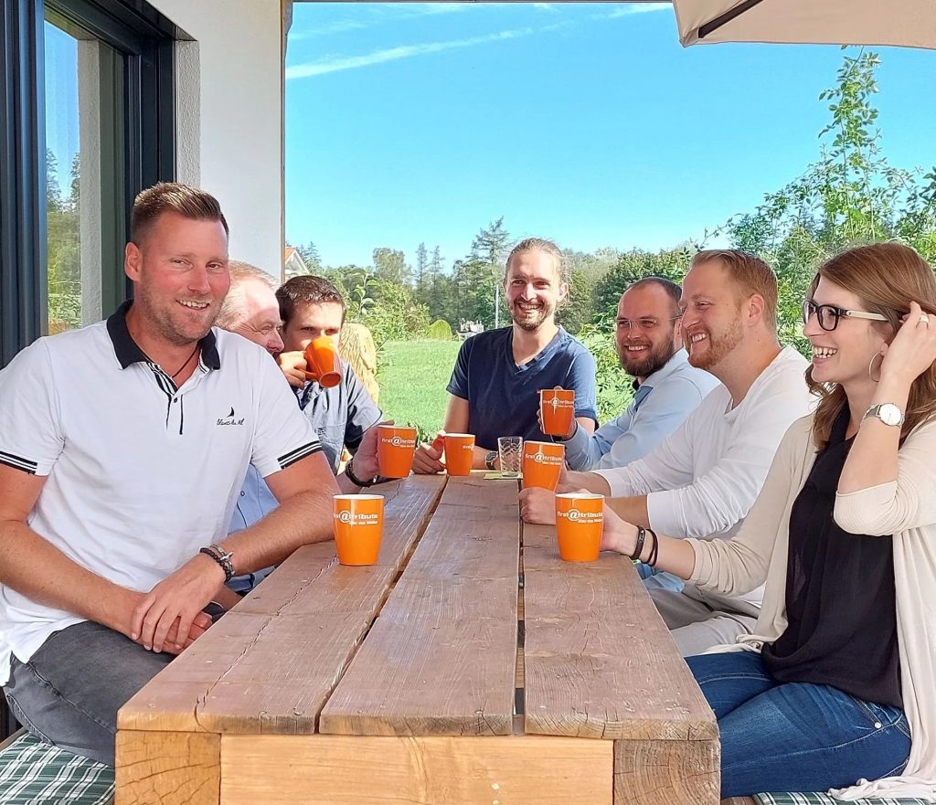 Kaffeepause bei der FirstAttribute in Hofstetten Kaffeepause bei der FirstAttribute in Hofstetten