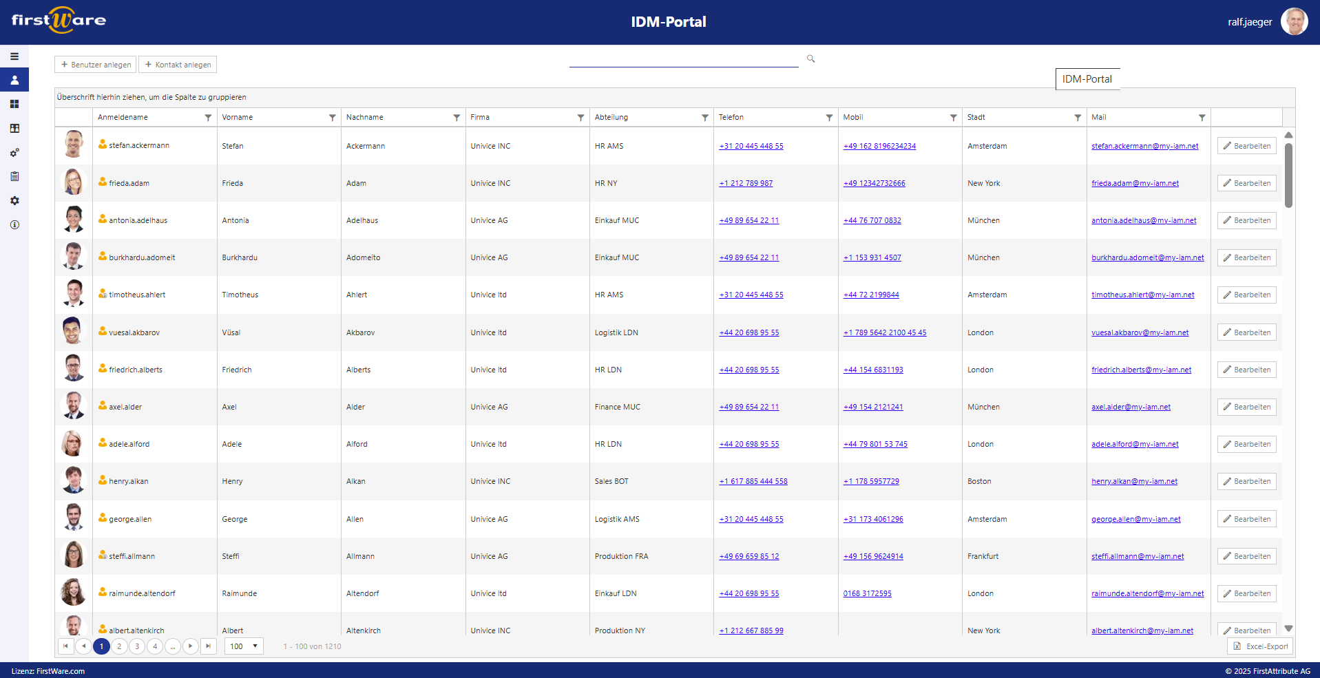 Eine Oberfläche für alles - IT-Kosten sparen bei der Benutzerverwaltung Eine Oberfläche für alles - IT-Kosten sparen bei der Benutzerverwaltung