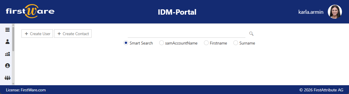 Modern IGA solution: IDM-Portal